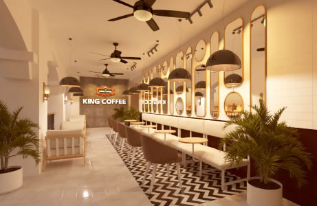 King Coffee store concept
